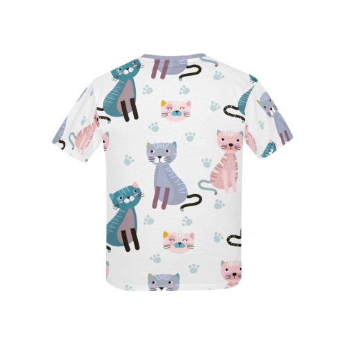 Adorable Cats Kids' All Over Print T-shirt (USA Size) (Model T40)