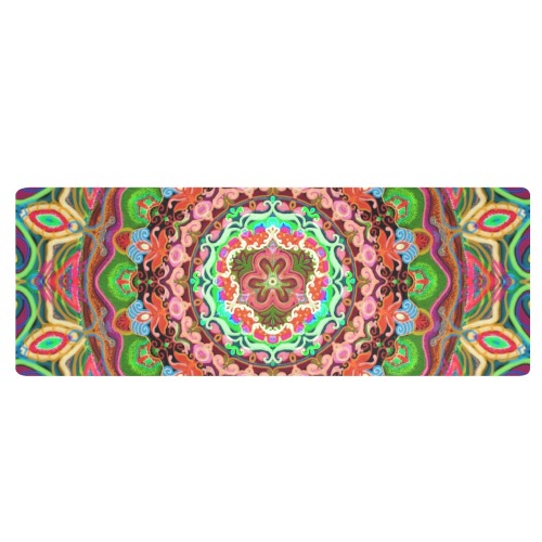 russian mandala 17 Kitchen Mat 48"x17"