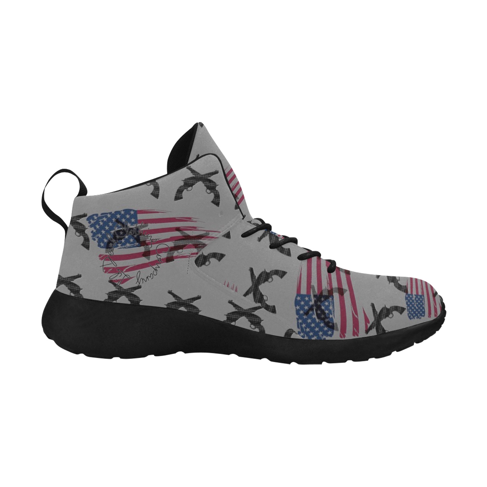 American Theme print 33A272CC-E0B9-4F3E-8D91-1D10085057D4 Men's Chukka Training Shoes (Model 57502)