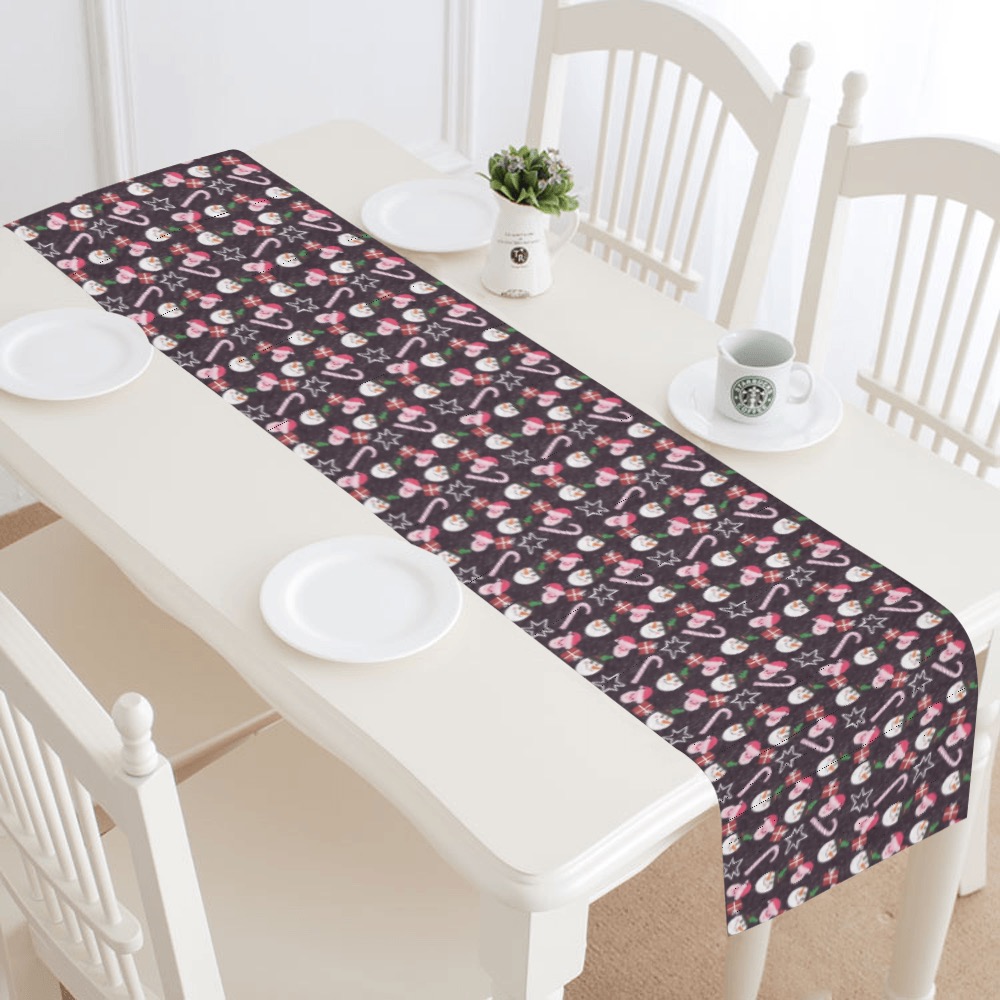 Christmas pattern design Table Runner 14x72 inch