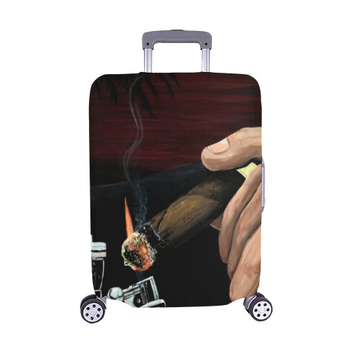 Relaxing Moment Luggage Cover/Medium 22"-25"