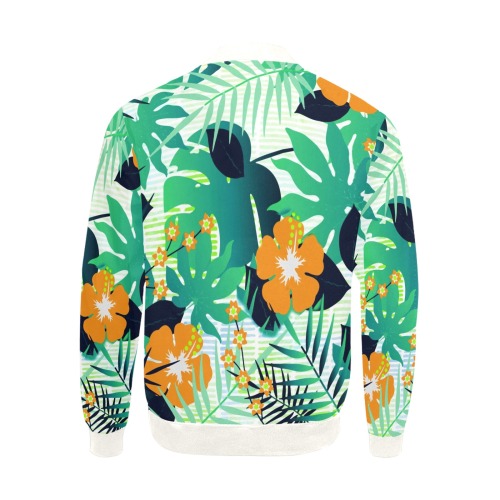 GROOVY FUNK THING FLORAL All Over Print Bomber Jacket for Men (Model H31)