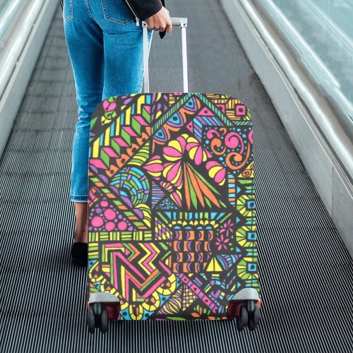 Through the Looking Glass Luggage Cover/Large 26"-28"