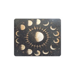 Moon Phase Lunar Mouse Mat Rectangle Mousepad