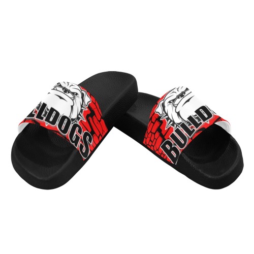 Ladies Bulldog Slides Women's Slide Sandals (Model 057)