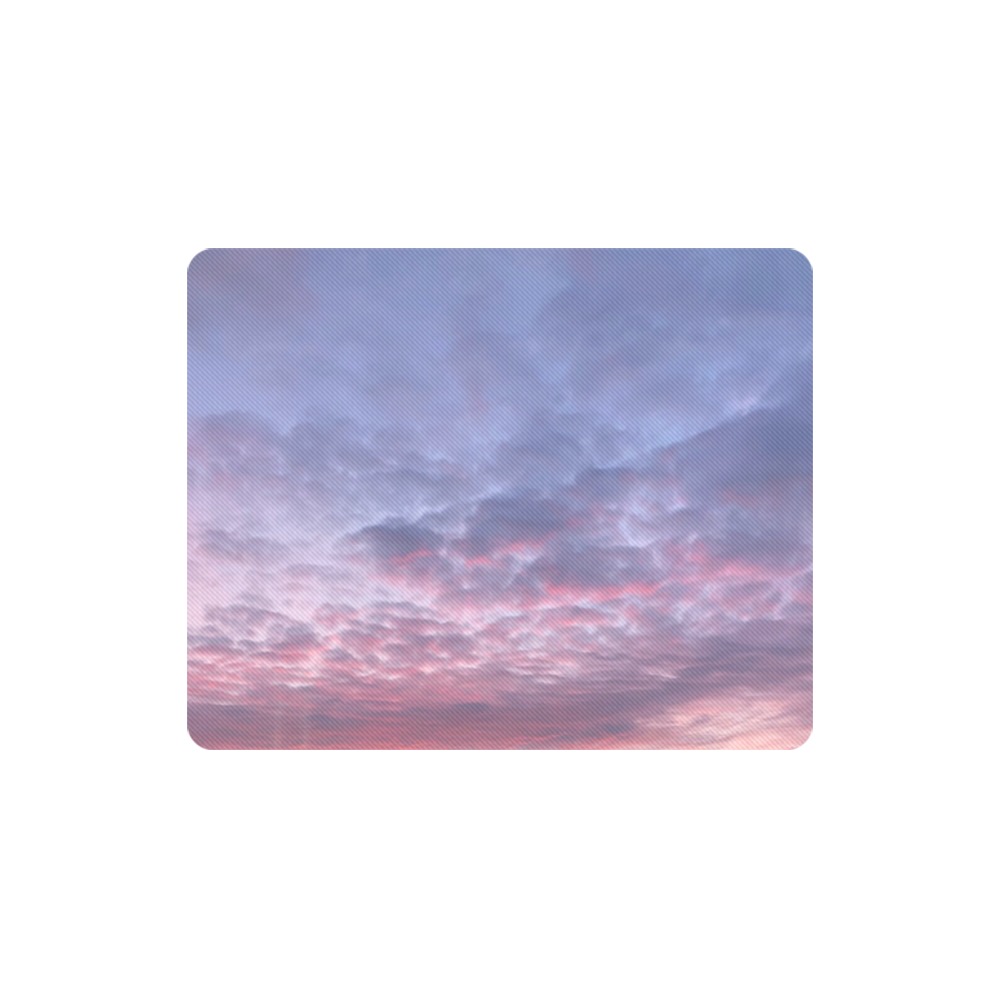 Morning Purple Sunrise Collection Rectangle Mousepad
