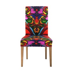 BOHO Love Removable Dining Chair Cover