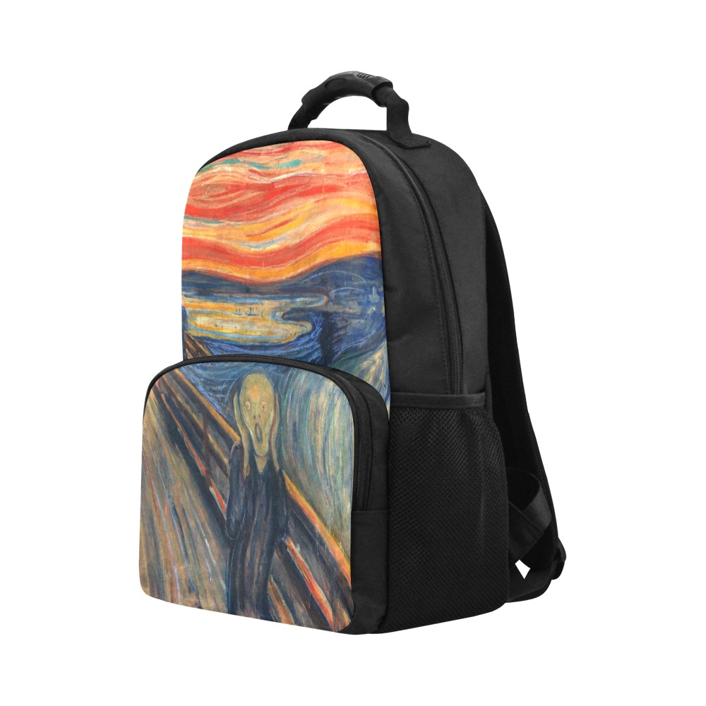 Edvard Munch-The scream Unisex Laptop Backpack (Model 1663)