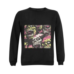 Zombie 3 Gildan Crewneck Sweatshirt(NEW) (Model H01)