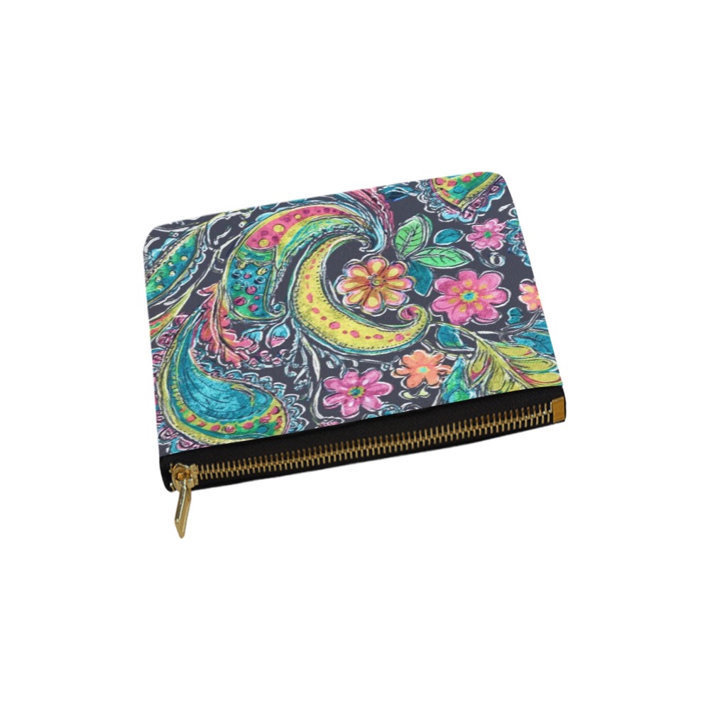 Paisley #1 Carry-All Pouch 6''x5''