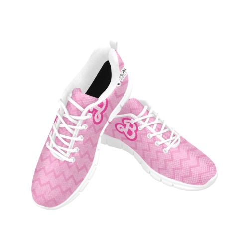 Pinkadelic Sneaker Collection Women's Breathable Running Shoes (Model 055)