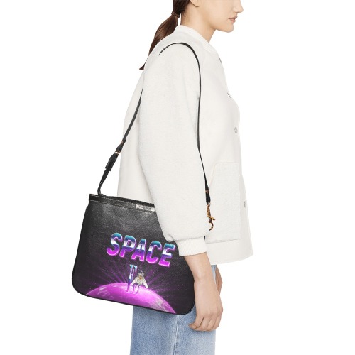 Space Collectable Fly Small Shoulder Bag (Model 1710)