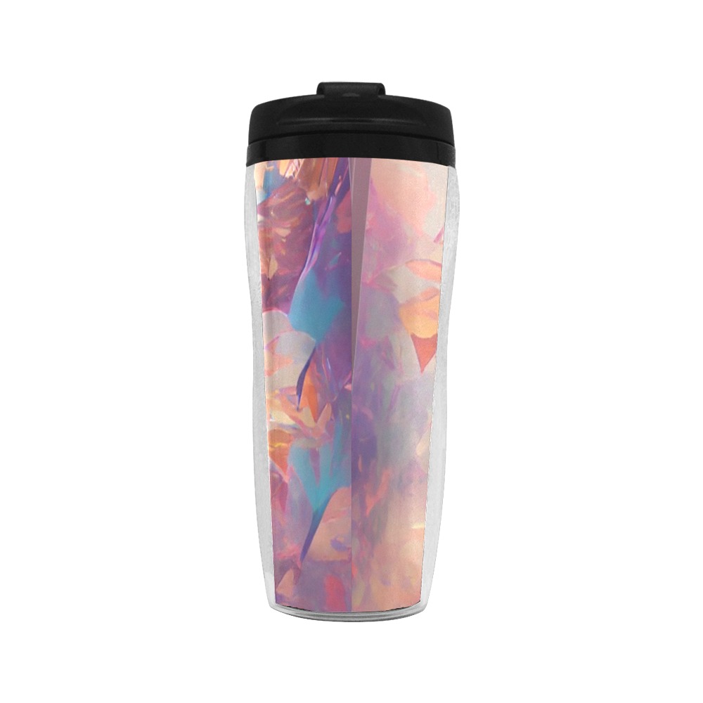 butterfly_TradingCard Reusable Coffee Cup (11.8oz)
