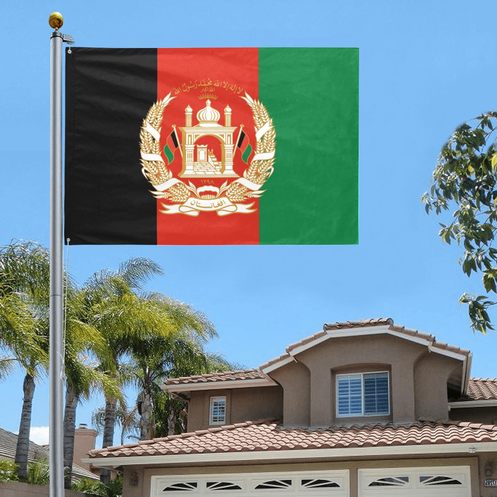 Afghanistan Flag Garden Flag 70"x47"
