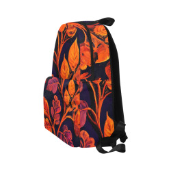 flowers botanic art (10) backpack Unisex Classic Backpack (Model 1673)