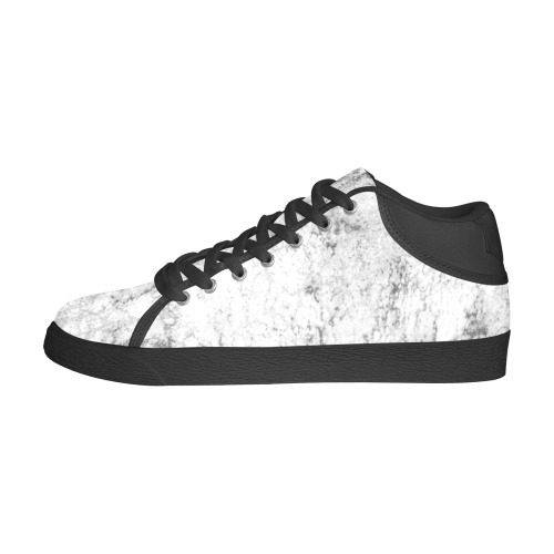 Textured gray Men's Chukka Canvas Shoes (Model 003)
