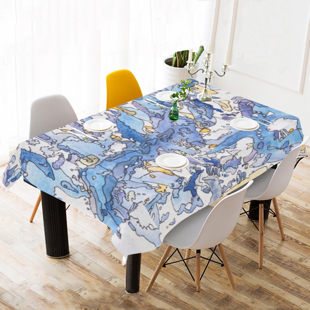 table cloth Cotton Linen Tablecloth 60"x 104"