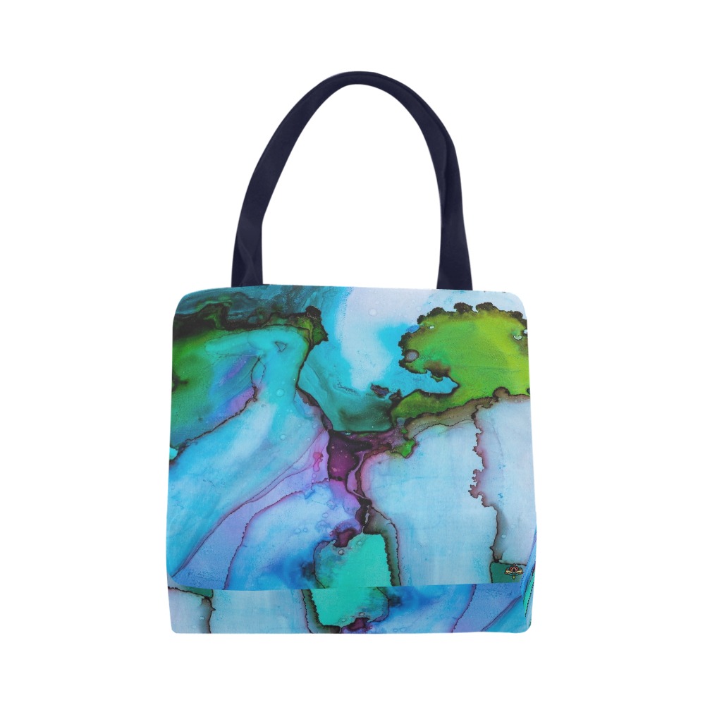 Reef Garden Canvas Tote Bag (Model 1657)