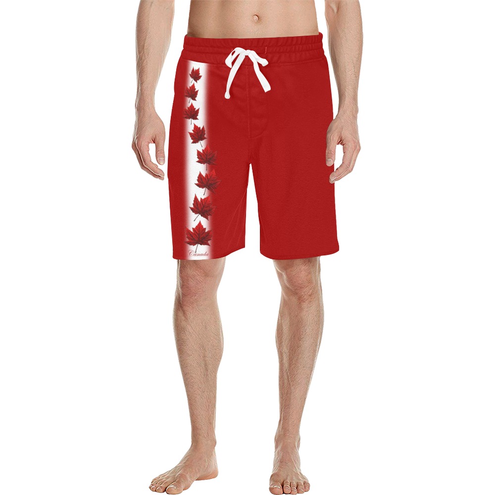 Canada Souvenir Shorts Men's All Over Print Casual Shorts (Model L23)