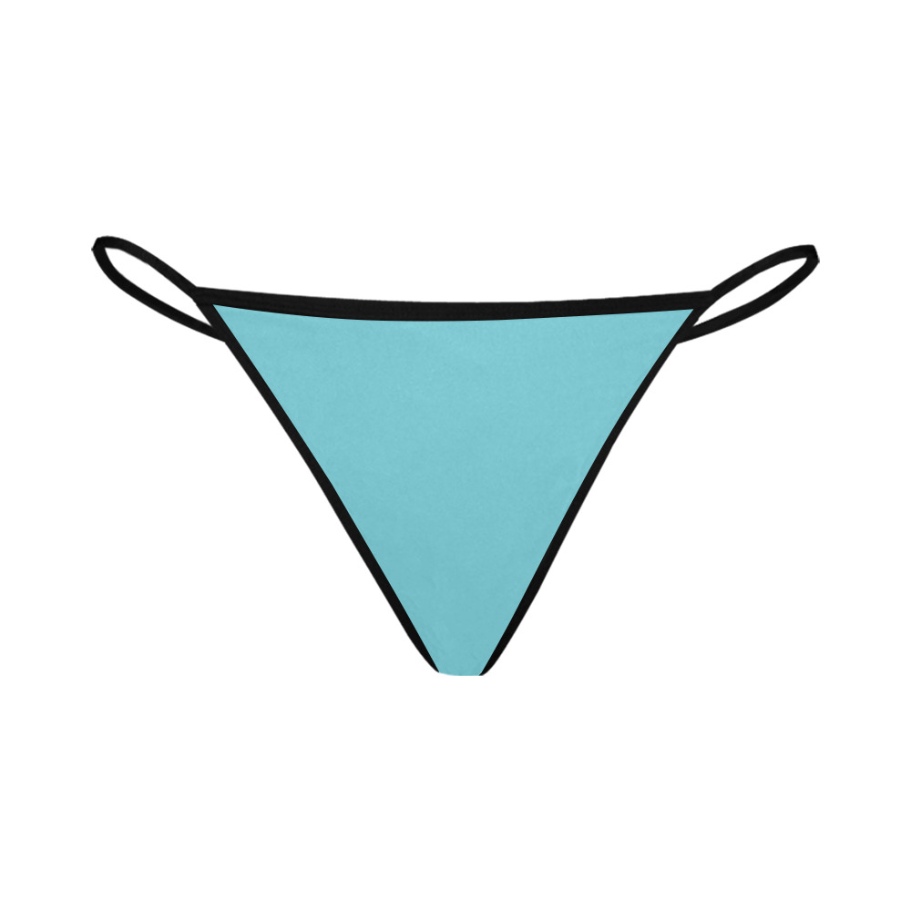 BLUE Women's All Over Print G-String Panties (Model L35)