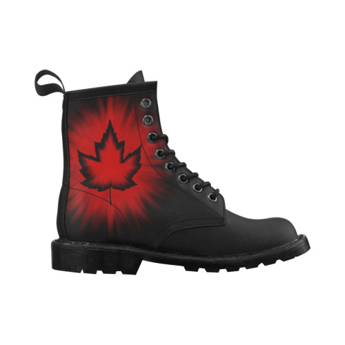 Trendy Canada Boots Women's PU Leather Martin Boots (Model 402H)