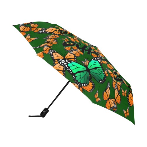 Being Different Green U09 Anti-UV Auto-Foldable Umbrella (U09)
