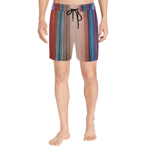 Altered Colours 1537 Men's Mid-Length Swim Shorts (Model L39)