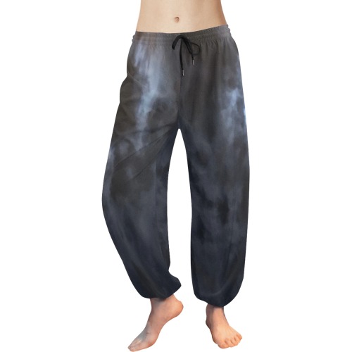 Mystic Moon Collection Women's All Over Print Harem Pants (Model L18)