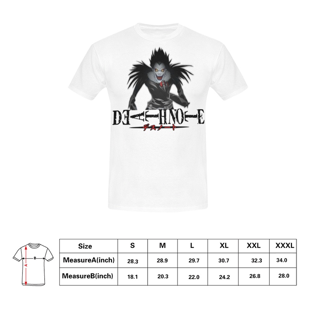 Death Note Ryuk All Over Print T-Shirt for Men (USA Size) (Model T40)
