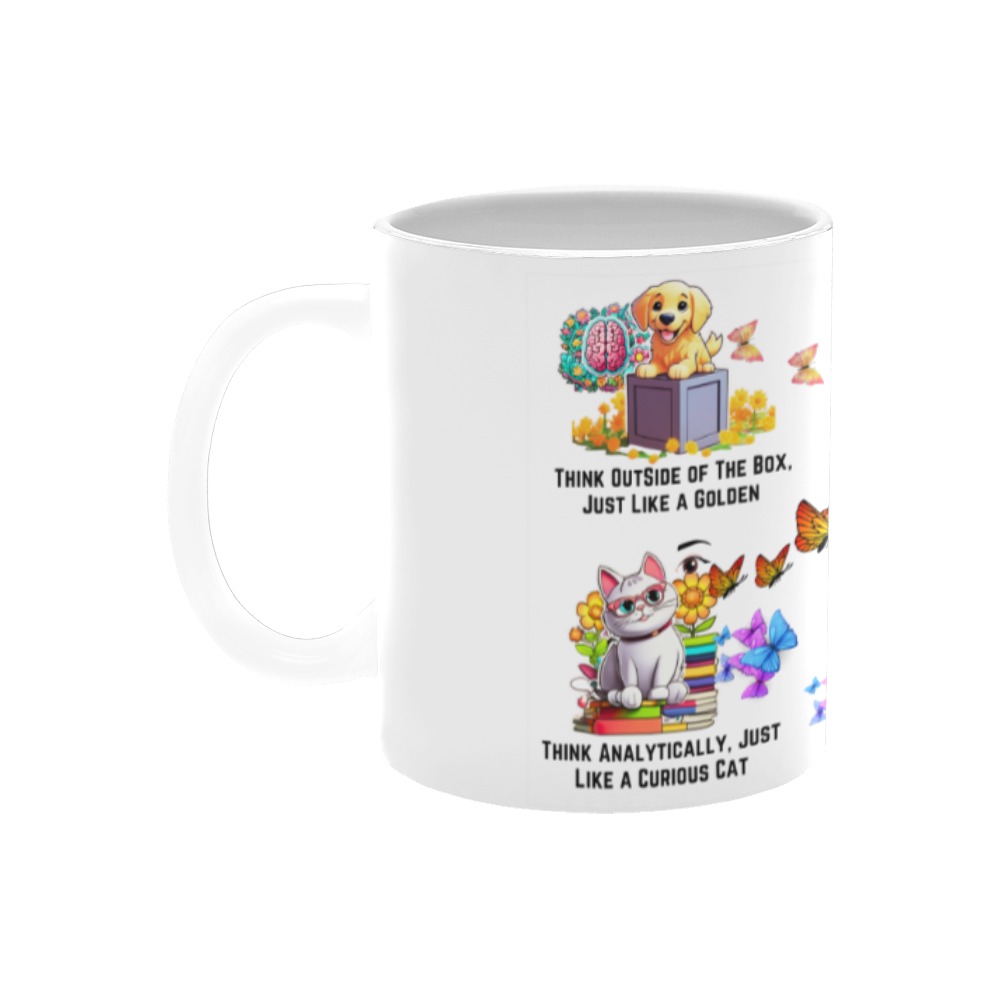 PawSkill™ Mug of Mindful Solutions White Mug(11OZ)