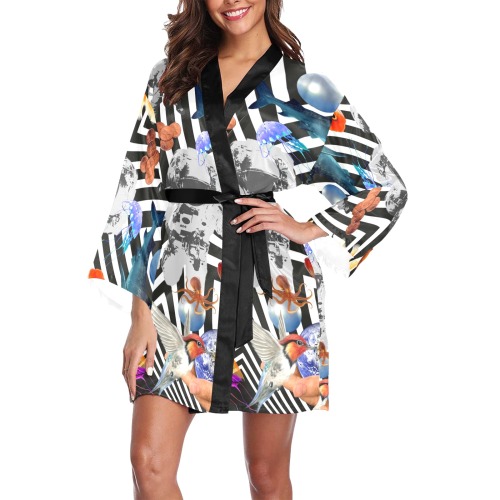 POINT OF ENTRY 2 Long Sleeve Kimono Robe