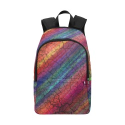 Abstract colorful Fabric Backpack for Adult (Model 1659)