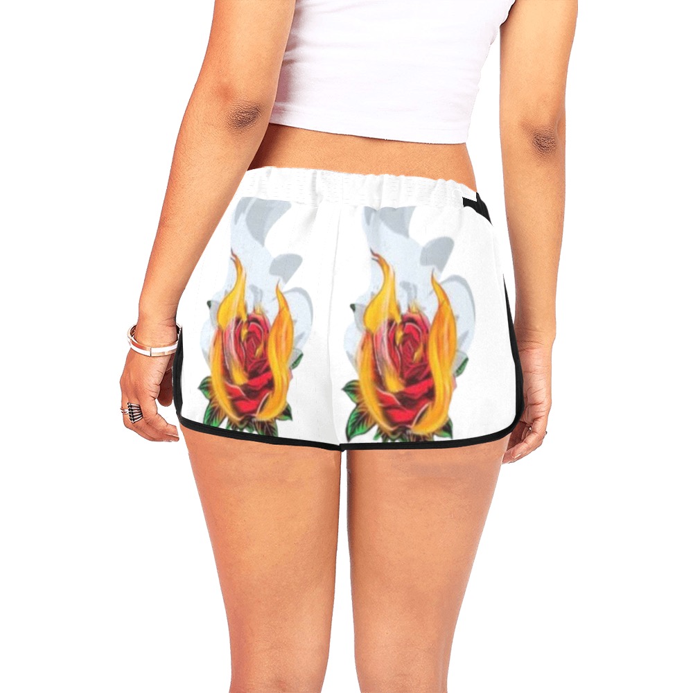 Aromatherapy Apparel Graphic relaxed Shorts Women's All Over Print Relaxed Shorts (Model L19)