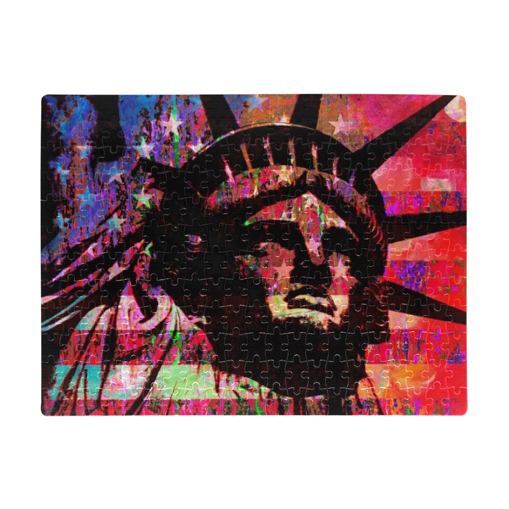 LADY LIBERTY A3 Size Jigsaw Puzzle (Set of 252 Pieces)