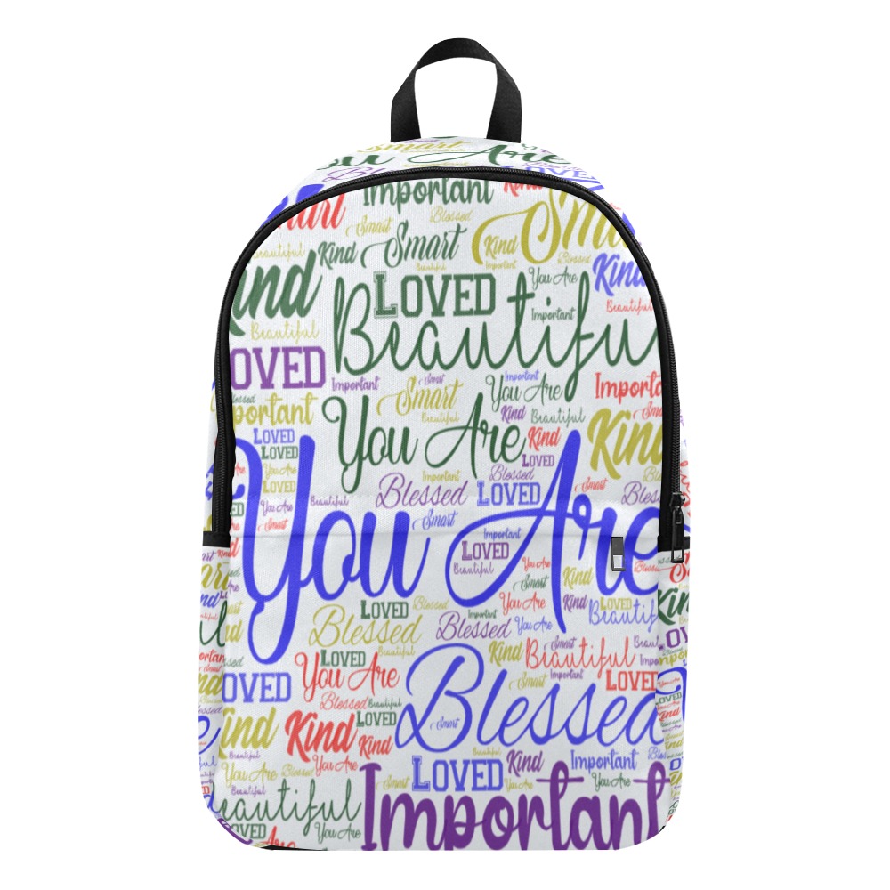 Affirmation Fabric Backpack for Adult (Model 1659)