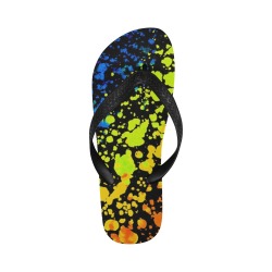 Rainbow Flip Flops Flip Flops for Men/Women (Model 040)
