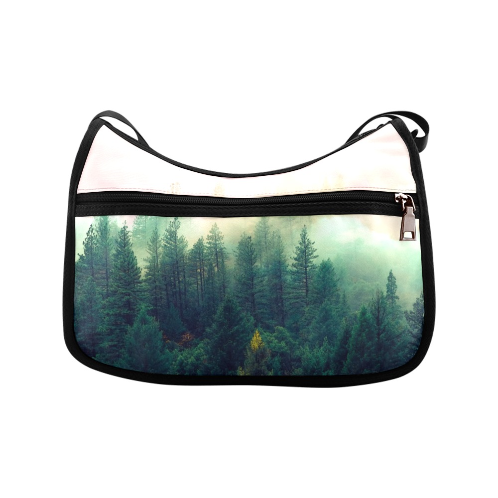 Mountain_landscape_painting Crossbody Bags (Model 1616)