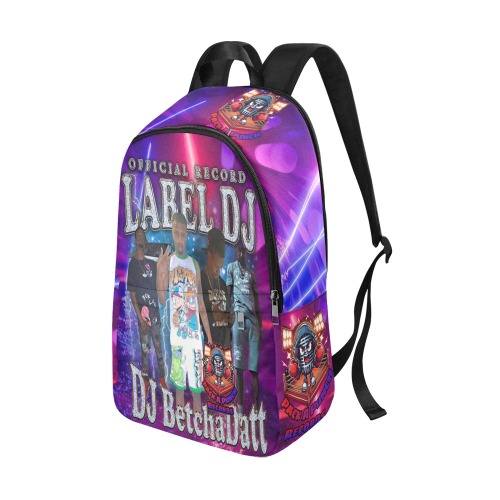 DJ BetchaDatt Lightning Fabric Backpack for Adult (Model 1659)