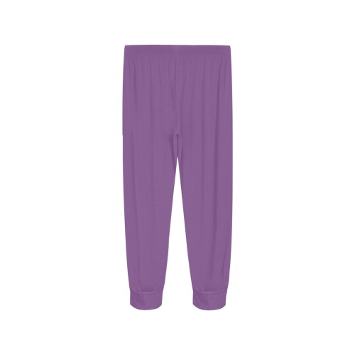 Pants purple with single logo Women's All Over Print Pajama Trousers