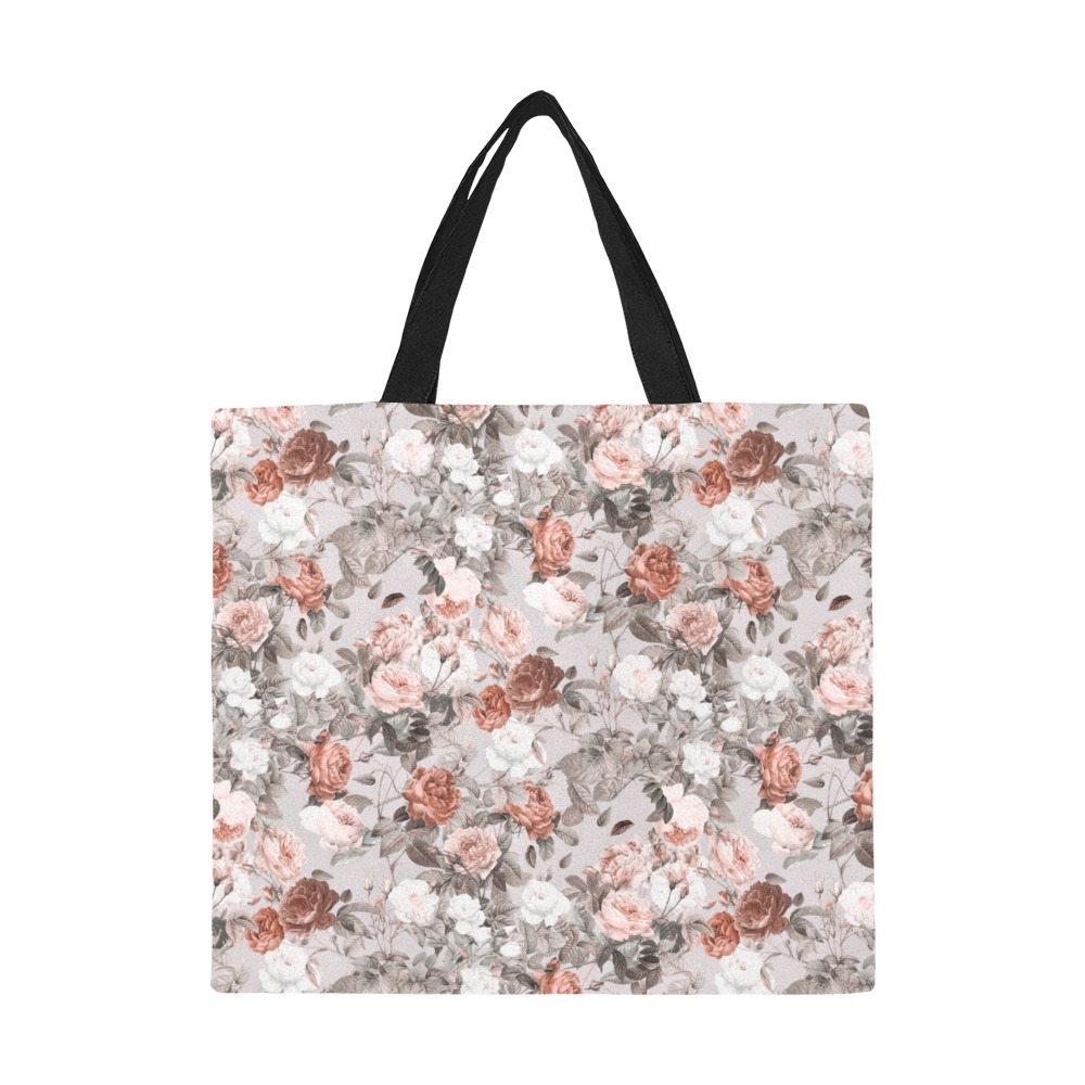 Blossom All Over Print Canvas Tote Bag/Large (Model 1699)