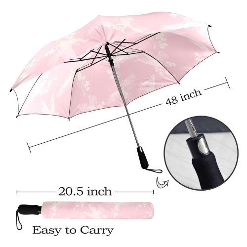 GEISHA PARAGUAS Semi-Automatic Foldable Umbrella (Model U12)