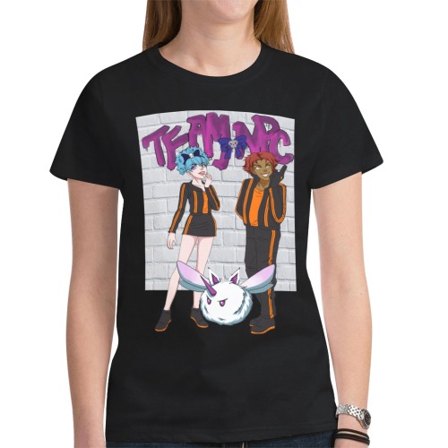 TEAMNPC New All Over Print T-shirt for Women (Model T45)