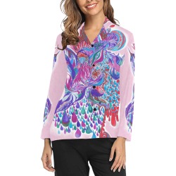 bliss shirt Women's Long Sleeve Pajama Shirt