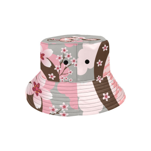 Cherry Blossom Music Unisex Summer Bucket Hat