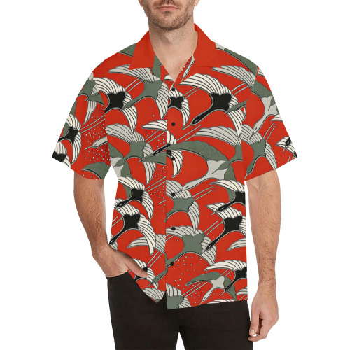 Birds Hawaiian Shirt (Model T58)