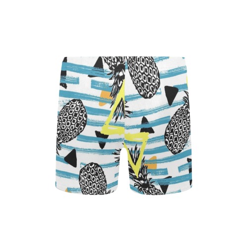 Pineapples Little Boys' Swimming Trunks (Model L57)