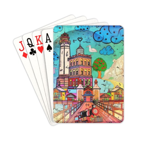 Insel Rügen Germany by Nico Bielow Playing Cards 2.5"x3.5"