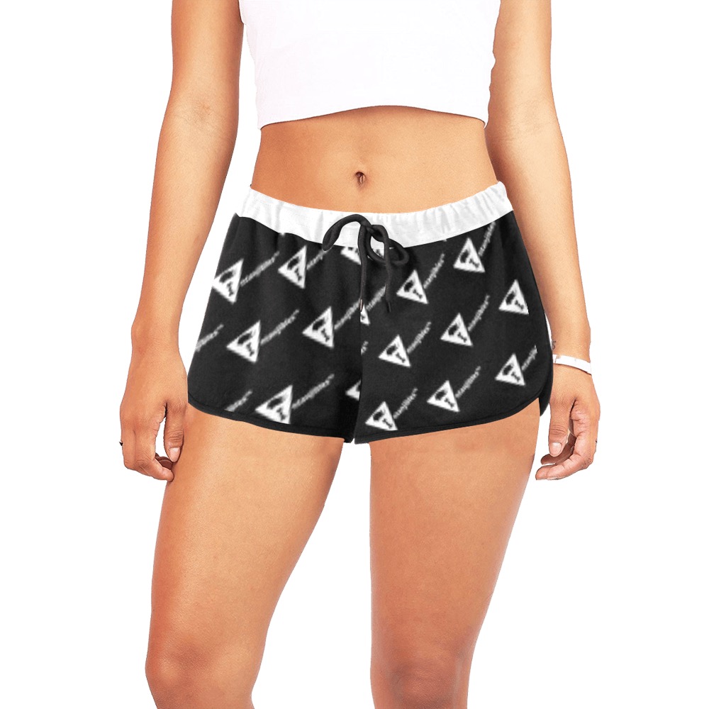 Intanjibles™ Women's All Over Print Relaxed Shorts (Model L19)