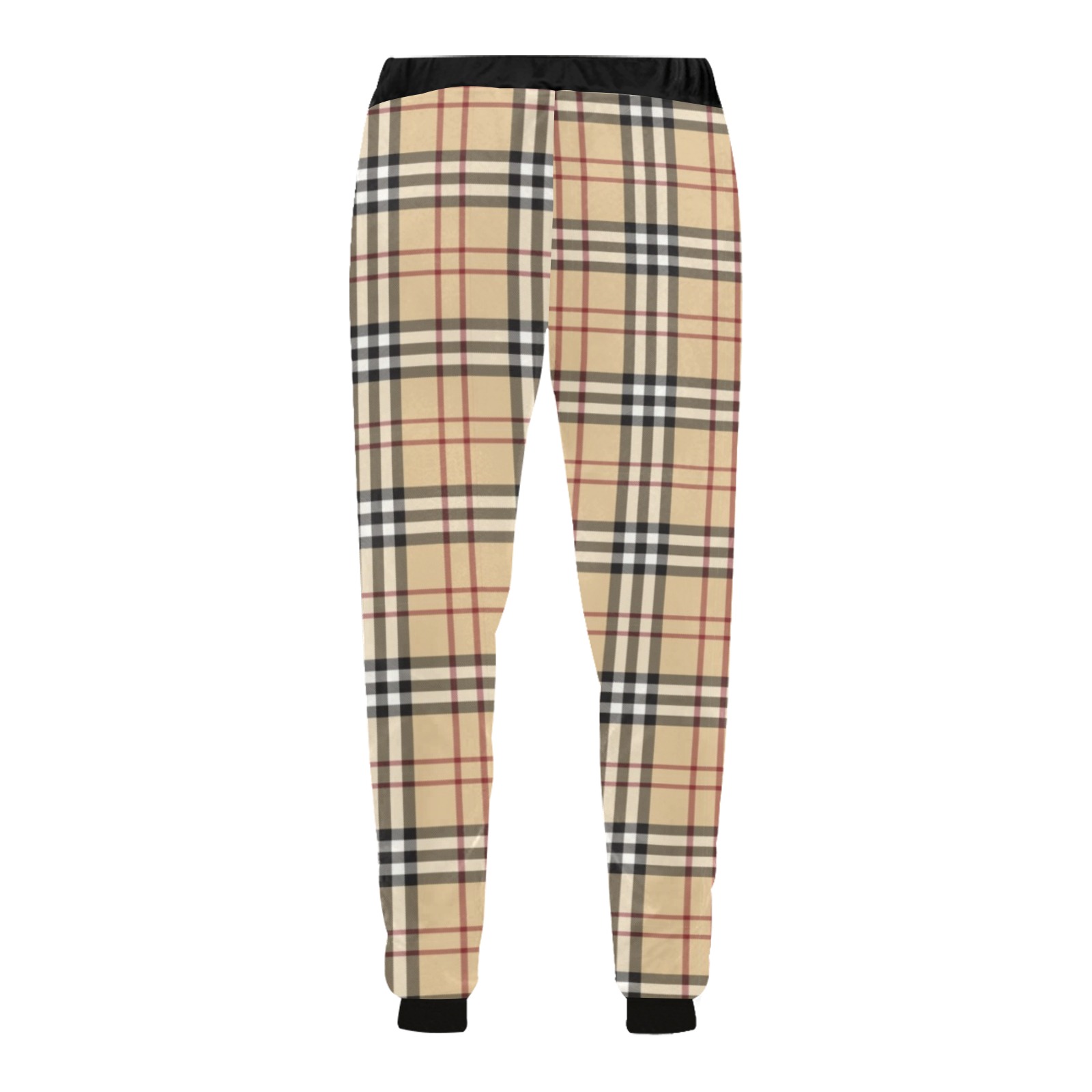 Blurberry Styled Men's All Over Print Sweatpants (Model L11)