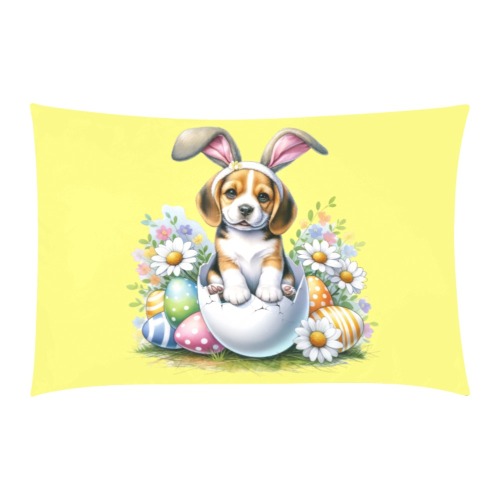 Happy Easter Beagle 3-Piece Bedding Set